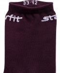 Носки средние Starfit SW-206, бордовый/серый меланж, 2 пары