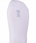 Носки низкие Jögel JA-004, белый/серый, 2 пары