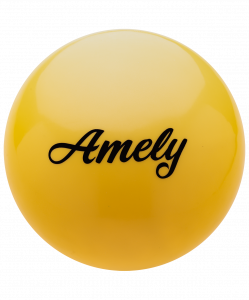 Мяч для художественной гимнастики Amely AGB-101, 15 см, желтый ― купить в Москве. Цена, фото, описание, продажа, отзывы. Выбрать, заказать с доставкой. | Интернет-магазин SPORTAVA.RU