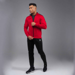 Костюм спортивный мужской KELME Tracksuits 3771200-611-XL, размер XL(EU), черно-красный (XL)