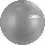 Мяч гимнастический TORRES, AL122165GR, диаметр 65 см, серый