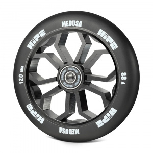 Колесо HIPE Medusa wheel LMT36 120мм black/core black ― купить в Москве. Цена, фото, описание, продажа, отзывы. Выбрать, заказать с доставкой. | Интернет-магазин SPORTAVA.RU