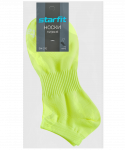 Носки низкие Starfit SW-210, неоновый желтый, 2 пары