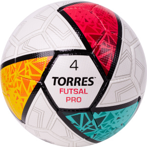 Мяч футзальный TORRES Futsal Pro FS323794, размер 4 (4) ― купить в Москве. Цена, фото, описание, продажа, отзывы. Выбрать, заказать с доставкой. | Интернет-магазин SPORTAVA.RU