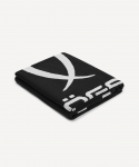 Полотенце спортивное JÖGEL ESSENTIAL Towel L, 70х140, черный/белый