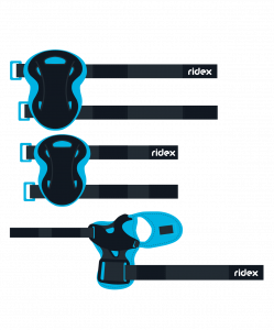 Комплект защиты Ridex Rapid, голубой ― купить в Москве. Цена, фото, описание, продажа, отзывы. Выбрать, заказать с доставкой. | Интернет-магазин SPORTAVA.RU
