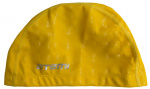 Шапочка для плавания тканевая с ПУ покрытием, Atemi желт. 3D, PU 140