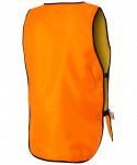 Манишка двухсторонняя Jögel Reversible Bib, оранжевый/лаймовый, детский (YM)