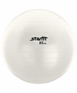 Мяч гимнастический Starfit GB-102 с насосом 85 см, антивзрыв, белый ― купить в Москве. Цена, фото, описание, продажа, отзывы. Выбрать, заказать с доставкой. | Интернет-магазин SPORTAVA.RU
