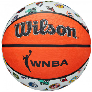 Мяч баскетбольный Wilson WNBA All Team WTB46001X, размер 6 (6) ― купить в Москве. Цена, фото, описание, продажа, отзывы. Выбрать, заказать с доставкой. | Интернет-магазин SPORTAVA.RU