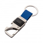 Фонарик с открывалкой и MUNKEES карабином. 3-function Key Fob - carabiner, bottle opener, LED light, (упак=10 шт) 1 цвет