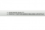 Телескопические палки для скандинавской ходьбы KAISER SPORT, NORDIC WALKING WHITE, SL-2B-2-135