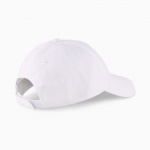 Бейсболка PUMA 02366902, 100% полиэстер, белый (Универсальный)