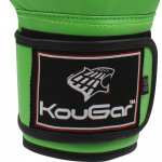 Перчатки боксерские KouGar KO500-4, 4oz, зеленый