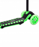 УЦЕНКА Самокат Ridex 3-колесный Spike 3D 120/100 мм, зеленый
