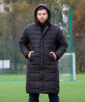 Пальто утепленное Jögel ESSENTIAL Long Padded Jacket, черный