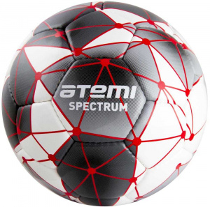 Мяч футбольный Atemi SPECTRUM, PVC, бел/сер, р.5 , р/ш, окруж 68-70 ― купить в Москве. Цена, фото, описание, продажа, отзывы. Выбрать, заказать с доставкой. | Интернет-магазин SPORTAVA.RU