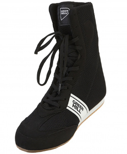 Обувь для бокса Green Hill Special LSB-1801, высокая, черный ― купить в Москве. Цена, фото, описание, продажа, отзывы. Выбрать, заказать с доставкой. | Интернет-магазин SPORTAVA.RU