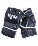Перчатки для KSA MMA Wasp, черный, к/з, S