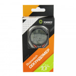 Секундомер проф. TORRES Professional Stopwatch, SW-100,100 яч.пам.,таймер,метроном,сер-чер. NEW