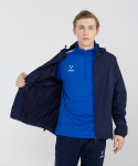 Куртка ветрозащитная Jögel CAMP Rain Jacket, темно-синий