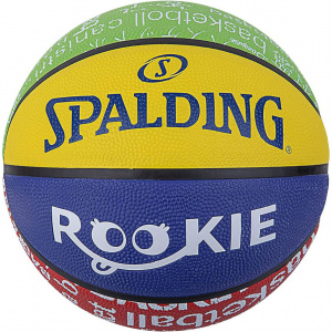 Мяч баскетбольный SPALDING Rookie 84368z, размер 5 (5) ― купить в Москве. Цена, фото, описание, продажа, отзывы. Выбрать, заказать с доставкой. | Интернет-магазин SPORTAVA.RU