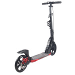 Самокат RGX ROUTE 230/200мм black/red (100%алюминий,дисковый тормоз,передний и задний амортизаторы)