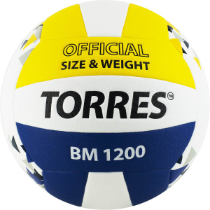 Мяч волейбольный TORRES BM1200 V42035, размер 5 (5) ― купить в Москве. Цена, фото, описание, продажа, отзывы. Выбрать, заказать с доставкой. | Интернет-магазин SPORTAVA.RU