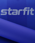 Коврик для йоги и фитнеса Starfit FM-301, NBR, 183x61x1,2 см, темно-синий