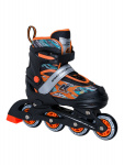 Раздвижные роликовые коньки Alpha Caprice CK-SK-P320-33 Orange (антистресс обезьяна в подарок)