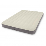 матрас Intex флокир. 64709 "QUEEN DELUXE SINGLE-HIGH AIRBED",203х152х25 см, беж.