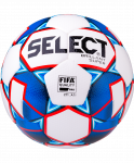 Мяч футбольный Select Brillant Super FIFA №5, белый/синий/красный (5)