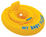 Круг надувной Intex 56585EU "My baby float", 70см