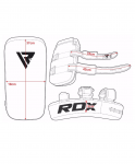 Макивара RDX APR-T1W ARM PAD CURVE