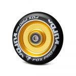 Колесо Fox Flat Solid 100мм золотой/черный, gold