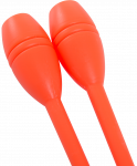 Булавы для художественной гимнастики Amely AC-01, 35 см, оранжевый