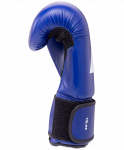 Перчатки боксерские Green Hill SILVER BGS-2039, 12oz, к/з, синий