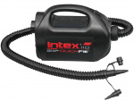 Насос электрический Intex 68609 QUICK-FILL HIGH PSI, 12В/220В, 2-х скоростной, 3 насадки в комплекте