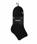 Носки спортивные Starfit Charge, черный, р. 43-46, 5 пар (43-46)