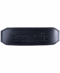 Пояс атлетический Starfit SU-320 4 дюйма, натуральная кожа, черный