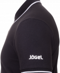 Поло Jögel JPP-5101-061, черный/белый