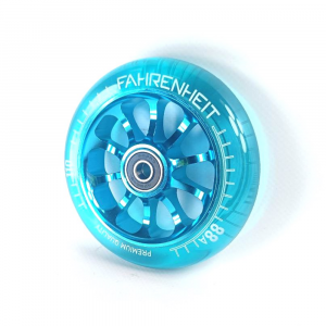 Колесо Fahrenheit 110*24 mm 10-Spoked, голубой/прозрачный голубой ― купить в Москве. Цена, фото, описание, продажа, отзывы. Выбрать, заказать с доставкой. | Интернет-магазин SPORTAVA.RU