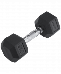 Гантель обрезиненная Starfit DB-301 9 кг, черный