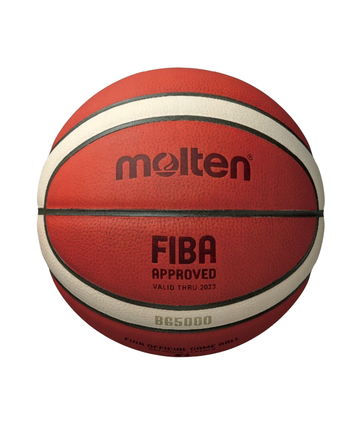 Molten B7G5000 FIBA Basketball Premium Leather Size 7-29.5" US  Seller GL7X Repl 