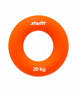 Эспандер кистевой Starfit ES-403 &quot;Кольцо&quot;, диаметр 7 см, 20 кг, оранжевый ― купить в Москве. Цена, фото, описание, продажа, отзывы. Выбрать, заказать с доставкой. | Интернет-магазин SPORTAVA.RU