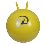 Мяч-попрыгун YL-Sports BB-004-45 с рожками (45см, желтый)