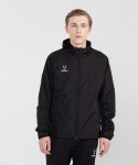 Куртка ветрозащитная Jögel CAMP Rain Jacket, черный