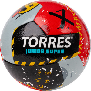 Мяч футбольный TORRES Junior-3 Super F323303, размер 3 (3) ― купить в Москве. Цена, фото, описание, продажа, отзывы. Выбрать, заказать с доставкой. | Интернет-магазин SPORTAVA.RU