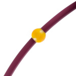 Обруч гимнастический стальной с шариками M-GROUP (цвет в ассортименте)D=900 мм. (d900мм.) (900 мм)