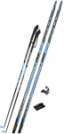 Лыжный комплект 0075 ЦСТ с насечкой в ассортименте (step) (200/160(+/-5см))